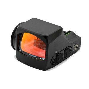 Chiến thuật RO-X 1x24mm mini <span class=keywords><strong>Red</strong></span> <span class=keywords><strong>Dot</strong></span> sợi quang Sight săn bắn nhỏ gọn phạm vi phản xạ lắc tỉnh táo với gắn kết cơ sở - Product Image 1
