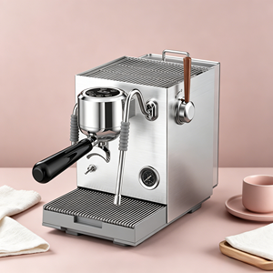 Machine à café expresso semi-automatique EM3801 19 bars avec pompe haute pression et mousseur à lait pour café et mousse de lait - Product Image 1
