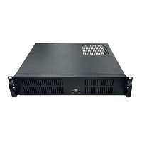 Châssis de serveur 2U de haute qualité serveur IPC industriel en rack Port avant USB Style Cool tour moyenne Micro ATX ventilateur de refroidissement