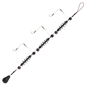 Carpa plateada Bighead línea principal de pesca anzuelos de rama sin enredos Anti enredos pez monstruo Kit de anclaje - Product Image 1