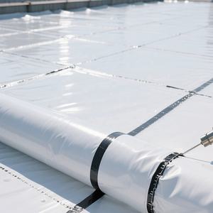 Membrane étanche TPO avec support en tissu Matériau imperméable TPO pour toiture - Product Image 1