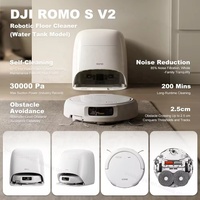 2026 BARU DJI Flagship ROMO P2 A2 AI Robot Vacuum Cleaner Asli dengan Daya Hisap 36.000Pa, Lengan Robot Ganda, dan Penghindaran Rintangan