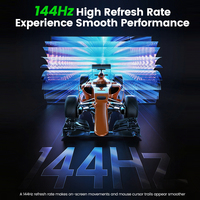 27 Zoll FHD Gaming-Monitor 144Hz 5ms 90% DCI-P3 HDR10 Verstellbarer Standfuß Computerbildschirm