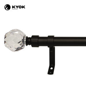 Set di Aste Doppie per <span class=keywords><strong>Tende</strong></span>, Tubi in Ferro, Acciaio, Plastica, Acrilico, Aste a Tensione per Decorazione d'Interni, Accessori per <span class=keywords><strong>Tende</strong></span> - Product Image 3