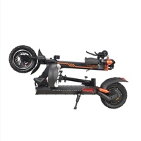 Nouvelle trottinette électrique 800W pour adultes, batterie 48V 18Ah, roues tout-terrain de 10 pouces, pliable, capacité de 150 kg, autonomie de 60 km
