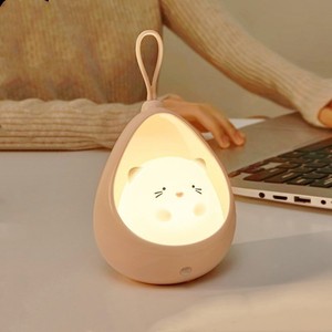 Applique murale de contrôle de capteur LED rechargeable par USB Mini lumière blanche chaude ABS moderne à induction humaine animale mignonne pour la chambre des enfants - Product Image 6