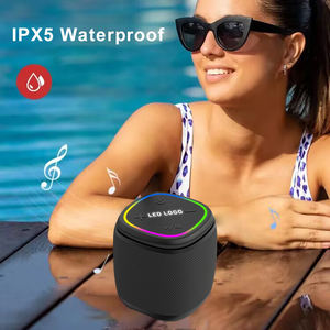 <b>Fabric</b> Fashion Hands-free 5W Waterproof IPX5 RGB LED Speaker Small Bt Amplified Speakers Wireless Speakers - Product Image 2
