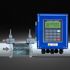 Abrazadera en Dn15 Medidor de flujo ultrasónico agua Dn6 Medidor de flujo ultrasónico Diámetro DE LA TUBERÍA Madule Abrazadera portátil en medida ultrasónica - Product Image 1