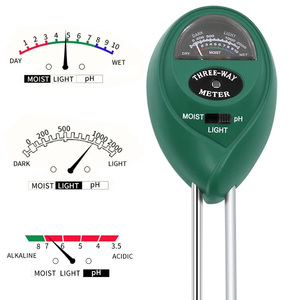 3 trong 1 đất PH meter ánh sáng mặt trời pH <span class=keywords><strong>Tester</strong></span> vườn hoa đất cảm biến độ ẩm mét Cây Chua độ ẩm pH Monitor Detector - Product Image 5