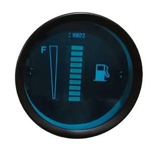 High-precision fuel gauge with LED display for car and motorcycle tuning