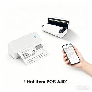 <span class=keywords><strong>Imprimante</strong></span> thermique de documents de <span class=keywords><strong>bureau</strong></span> POS A401, 203 DPI, sans fil, USB, petites imprimantes pour les voyages, le <span class=keywords><strong>bureau</strong></span>, papier format A4, armoire - Product Image 4