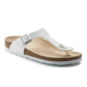 Sandales en cuir de vache véritable à semelle souple, chaussures de plage santé pour femmes/hommes, <span class=keywords><strong>prix</strong></span> bas, vêtements de plage d'été - Product Image 1