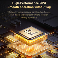 Projecteur portable intelligent WESOPRO TS8 Pro 4K avec cardan de levage dissimulé, LED, correction automatique de la distorsion trapézoïdale, Android 13, Home Cinéma, Wifi6 5.0