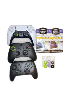 Kontrol chính xác nhẫn cho ps5 <span class=keywords><strong>PS4</strong></span> xsx XSS chuyển đổi điều khiển nâng cao hiệu suất Grips cho kiểm soát tốt hơn bao gồm 6 vòng - Product Image 3