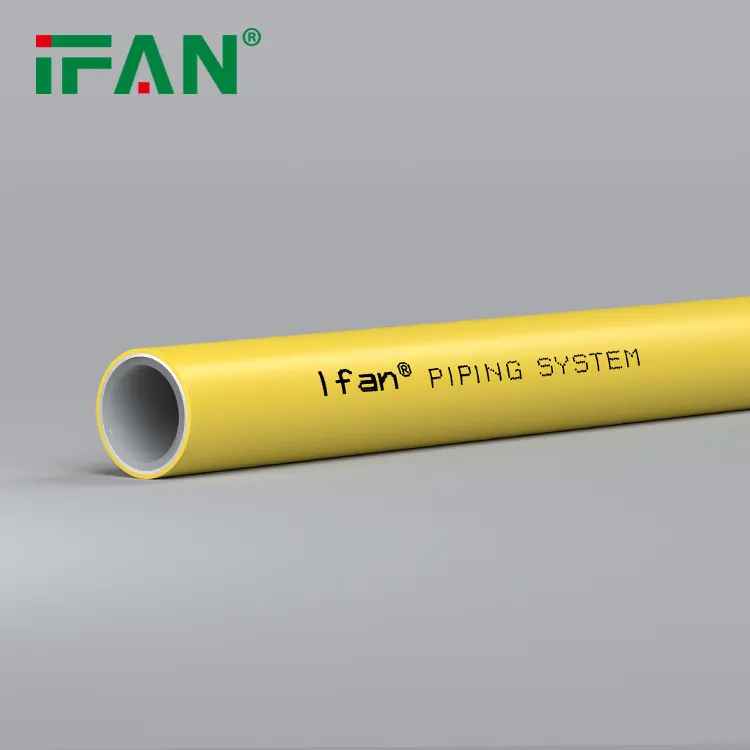 Алюминиевые пластиковые трубы IFAN PEX, желтые водопроводные трубы с перекрытием PEX Al PEX