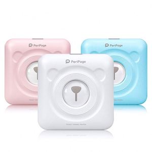 <span class=keywords><strong>PeriPage</strong></span> A6 Mini Imprimante Thermique Portable Papier Photo Imprimante Thermique de Poche 58mm Impression Sans Fil BT Android Imprimantes - Product Image 2
