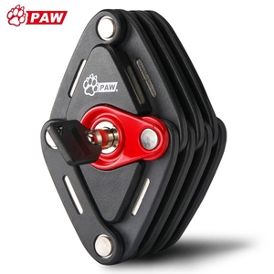 Antivol de vélo PAW avec 2 clés, sécurité renforcée, antivol, alliage de zinc et alliage, câble de 83 cm, <span class=keywords><strong>cadenas</strong></span> pour vélo et moto - Product Image 1