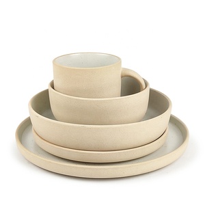 Chất Lượng Tốt Nhất 16 Cái Sang Trọng Vòng Dinner Set Gốm Dinner Set Dubai Đồ Ăn Đặt Với Mug - Product Image 4