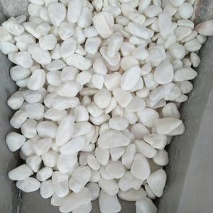 Galet rond en pierre de galets noirs naturels non polis pour la décoration de paysage de maison de jardin finition polie - Product Image 4