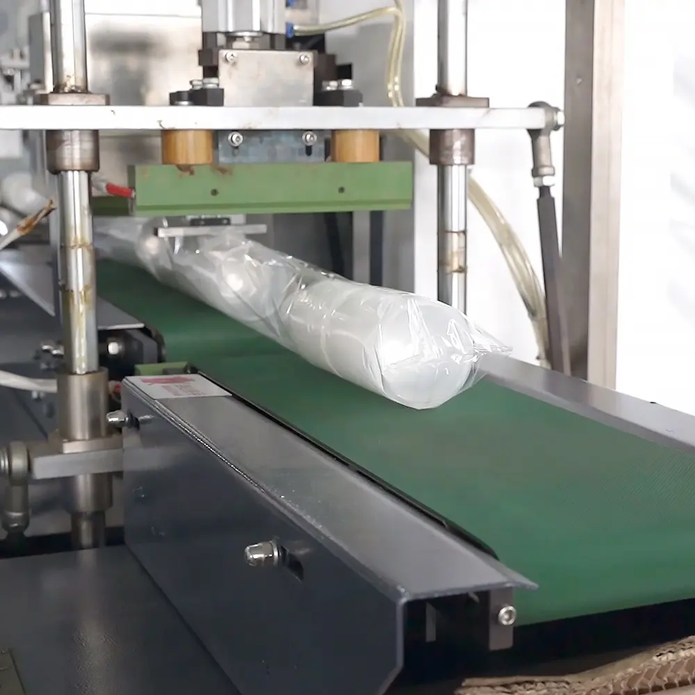 Macchina per stampaggio a pressione termica in plastica usa e getta in plastica