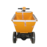 Mini 1000W Elektrische Schubkarre Beton-Handkarren Mini-Wagen Kipper Kleiner Radlader