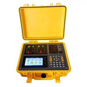 Portable Built-in Battery Automatic Three Phase Power Turn Ratio Tester Transformer 3 Phase TTR Meter Voltage Ratio Tester