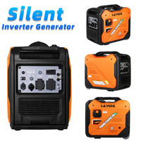 Générateur Inverter Silencieux à Essence 6000W 50Hz/60Hz Portable à Faible Bruit pour Usage Domestique de Secours