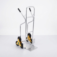 Chariot à main en aluminium pour monter les escaliers, chariot de transport pour entrepôt, brouette pour le déplacement d'objets en magasin