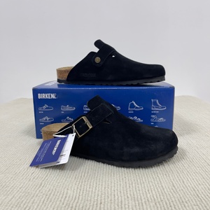 Dép Birkenstock da bò Boston, chất liệu nút chai, dành cho nam/nữ, bản sao 1:1 chất lượng Đức, hỗ trợ vòm chân, chống trơn trượt, nhẹ - Product Image 5