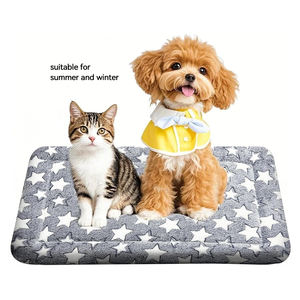 Vente en gros 2 en 1 doux et durable épaissi hiver été tapis de <span class=keywords><strong>cage</strong></span> pour chien coussin de chenil tapis de couchage pour lit pour animaux de compagnie - Product Image 1