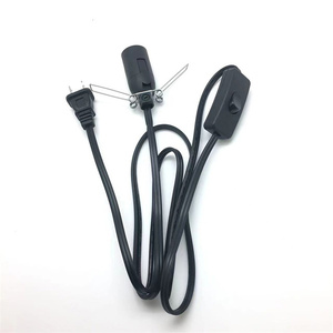 Úc, Mỹ, Anh, EU Muối đèn điện mở rộng dây với dimmer chuyển đổi và E27 B22 E14 chủ - Product Image 6