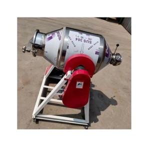 Mezcladora de Polvo de Doble Cono de Acero Inoxidable con Forma de Tambor, Equipo de Mezcla y Premix - Product Image 5