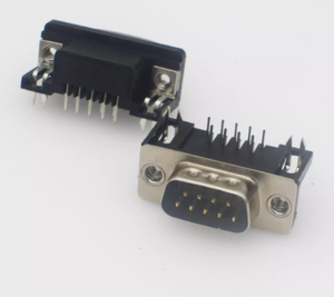 Remachado DR9 macho/hembra Pin/agujero <span class=keywords><strong>DR</strong></span>-Pin doblado de 90 grados/puerto serie hembra Socket RS232 Placa de soldadura de 9 núcleos - Product Image 2