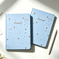 Carnet de notes personnalisé à couverture rigide gaufrée, relié, journal intime sur mesure pour cadeau