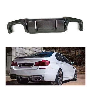 Difusor trasero de fibra de carbono para BMW Serie 5 <span class=keywords><strong>F10</strong></span>, BMW Serie 5 <span class=keywords><strong>F10</strong></span> M Sport <span class=keywords><strong>523i</strong></span>, 520d, 535, 520, años 2010-2016. - Product Image 1
