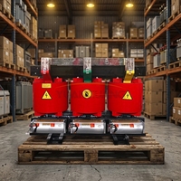 Transformateur sec ignifuge en résine époxy 10,5 kV 630 kVA 1250 kVA 2500 kVA pour salle électrique d'hôpital