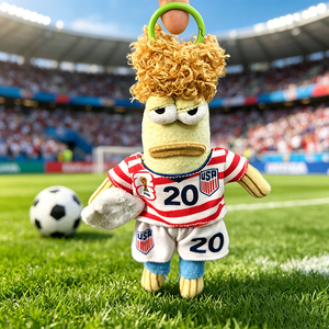 Maglia da Calcio per Bambole Stile Squadra Nazionale Francia Brasile Argentina, in Tessuto Sicuro, Unisex, Modello Bikini Bottom Fish Doll - Product Image 1