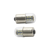 Ampoule LED BA15D 1156 Ba15s R5w R10w Signal 160lm G18 6V 12V 24V Ry10w Utilisée pour les motos, les voitures et les camions Haute performance