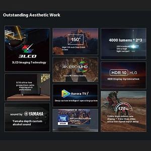 Epso. N EH-LS800B chiếu tại Nhà Văn phòng siêu ngắn ném Laser TV hệ thống thông minh màn hình không dây chiếu rạp hát tại nhà - Product Image 5