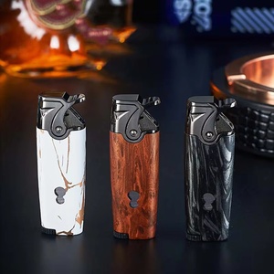 Encendedor <span class=keywords><strong>de</strong></span> Gas <span class=keywords><strong>de</strong></span> llama azul <span class=keywords><strong>de</strong></span> combustión directa portátil ultrafino encendedor <span class=keywords><strong>de</strong></span> cigarrillos <span class=keywords><strong>de</strong></span> Metal compacto altamente funcional obsequios fáciles <span class=keywords><strong>de</strong></span> llevar - Product Image 6