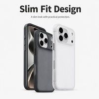 Coques de téléphone portable mates C0407 pour iPhone 16 17 Air 15 Pro 14 13 12 11 18 Pro Max, ultra-fines, rigides, antichoc, protection arrière