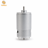 Moteur CC à balais à aimant permanent de précision 36 mm 555, 6 V 12 V pour rail de rideau électrique et commande de maison intelligente