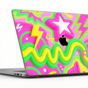 Autocollants personnalisés pour ordinateur portable, vinyle adhésif 3D, skins pour ordinateur portable avec autocollant 3D pour le corps de l'appareil - Product Image 2