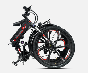 Nueva Bicicleta Eléctrica Plegable RANDRIDE de 750W, Fibra de Carbono, 700c, 17AH, 8 Velocidades, Pedales Ordinarios para Adultos, de Carreras - Product Image 5