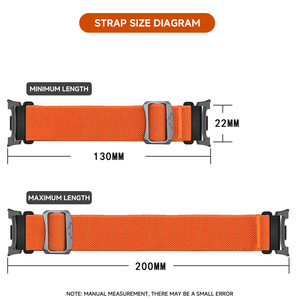 <span class=keywords><strong>Correa</strong></span> elástica de nailon con paracaídas para reloj Samsung <span class=keywords><strong>Galaxy</strong></span> 40 44 <span class=keywords><strong>46mm</strong></span>, pulsera para reloj 8 8 Classic 2025 - Product Image 3