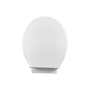 Americana in plastica rotonda coprisedile per bagno morbido chiusura coprisedile wc per due pezzi wc - Product Image 2