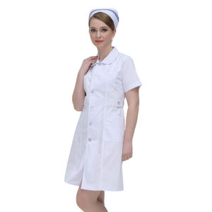 Uniforme de docteur en médecine 100% coton bon marché, blouse de laboratoire blanche, fabricant d'uniformes d'hôpital, ensembles d'uniformes de gommage - Product Image 4