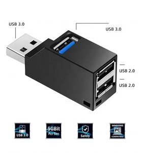 Concentrateurs <span class=keywords><strong>USB</strong></span> multi-ports <span class=keywords><strong>USB</strong></span> 3.0 2.0, adaptateur de charge et de lecture multifonction pour voiture, ordinateur <span class=keywords><strong>portable</strong></span> et bureau - Product Image 2