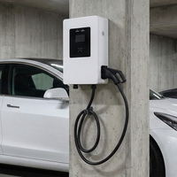 Station de recharge rapide pour véhicules électriques EVEGO Home Commercial 14kW DC, courant de sortie 40A, écran tactile 7 pouces, certifiée ETL, carte RFID, neuve, garantie 2 ans