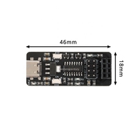Placa Adaptadora ESP-01 ESP01S, Transmisión Inalámbrica Transparente, Módulo ESP8266 de Puerto Serial a WiFi, Descargador, Interfaz USB Tipo-C